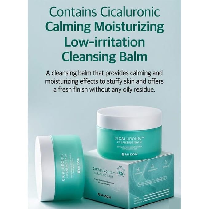 MIZON - Cicaluronic Cleansing Balm Renewed: 80ml