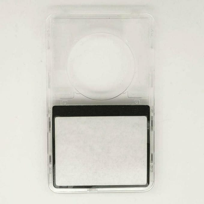 Transparante Voorplaat Voorbehuizing Voor iPod Video 5e 5.5e Gen 30GB 60GB 80GB white