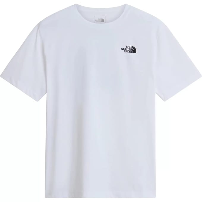 The North Face - Heren Mountainscape Regular T-shirt (Pack van 1) - TNF WHITE, L