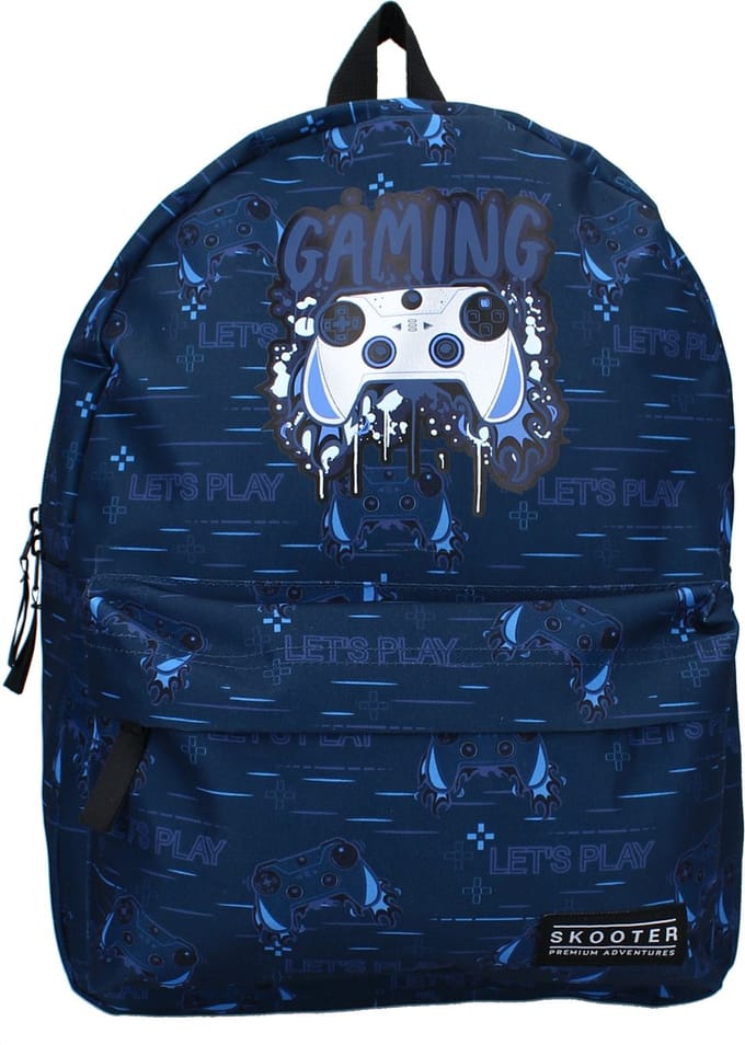 Skooter Gamers Unite Rugzak - Blauw - Game