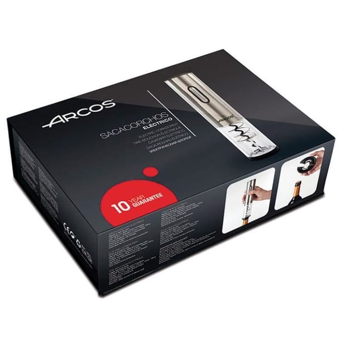 Tire Bouchon Electrique - ARCOS - Ouvre Bouteille Automatique - Gris - Contemporain - Design