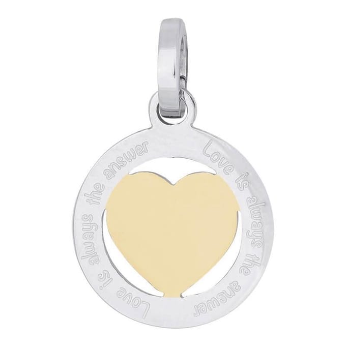 iXXXi-Jewelry-Heart 22mm-Goud-dames-Hanger-One size
