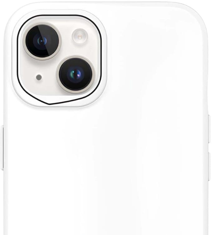 Rhinoshield Solidsuit Hoesje Geschikt voor Apple iPhone 15 Plus | Compatibel met MagSafe | Shockproof Back Cover | Wit