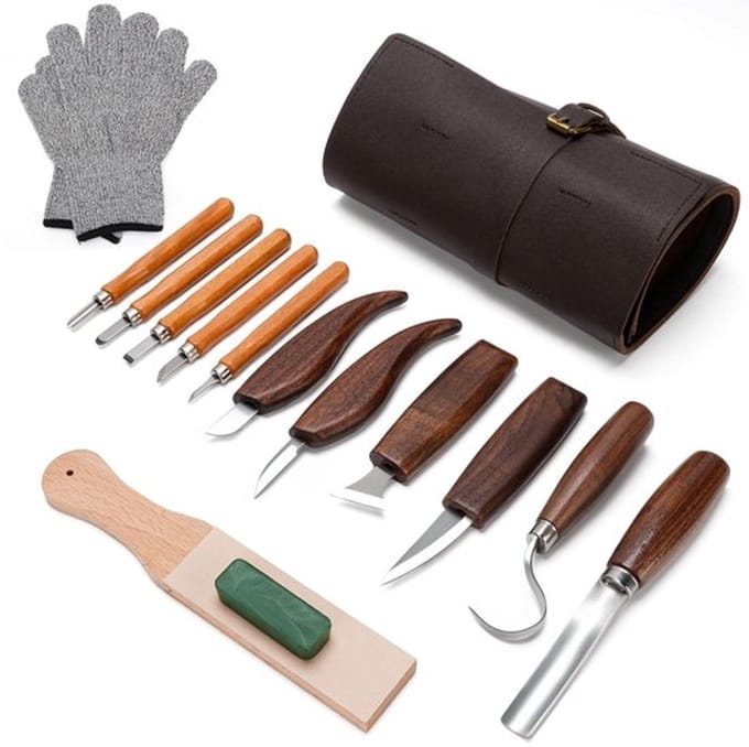 Allecto - Snijgereedschapset - 15-delige set - Complete