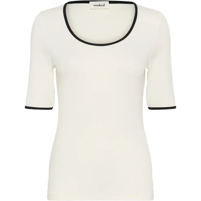 Dames-T-shirt Soaked in Luxury Naida