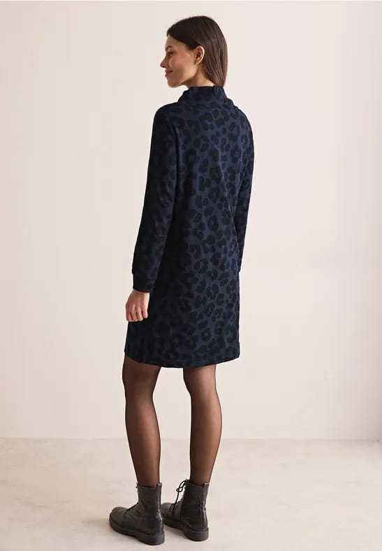 Leo jacquard jurk