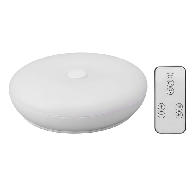 Applique Murale LED 3,7V Spots LED avec Télécommande Sans Fil Lampe Murale LED de Chevet Adhésive