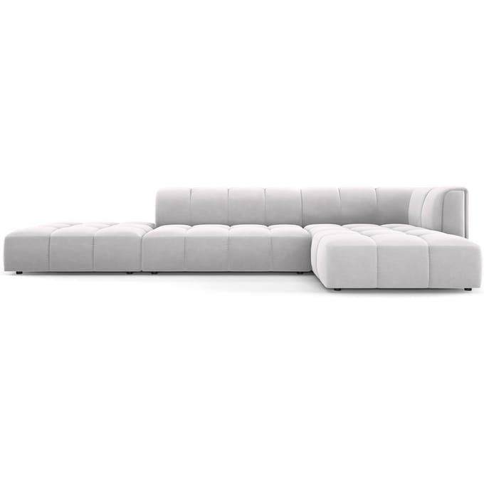 Hoekbank Francesca velvet rechts 5-zits | Milo Casa