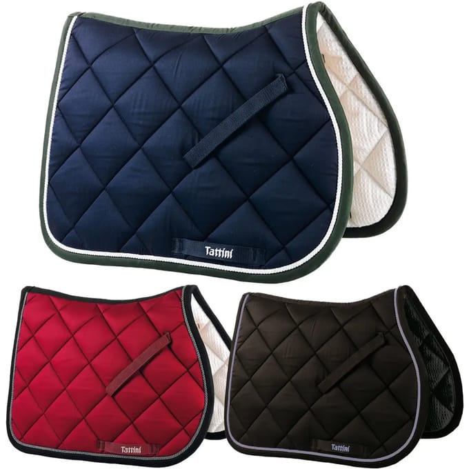 Super gewatteerd paarden zadeldek Tattini