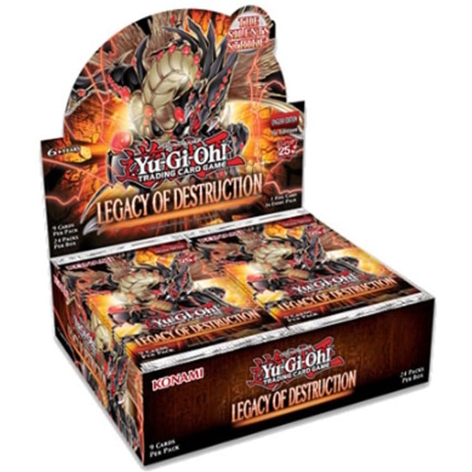 Yu-Gi-Oh! TCG Legacy Of Destruction Booster CDU (24 Packs)