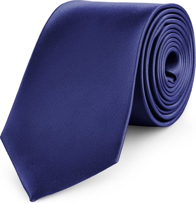 Ladeheid Stropdas - Stropdassen voor Heren - Lengte: 150 cm, Breedte: 8 cm - Donkerblauw15 - LA-SR-KP-8
