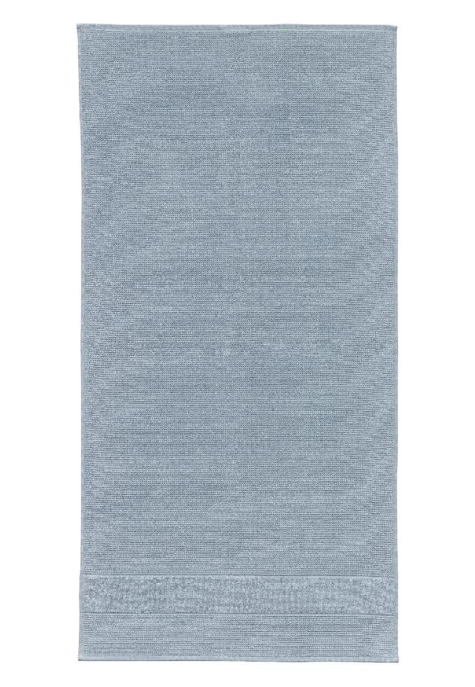 Douchehanddoek, set van 2 stuks, 70 x 140 cm, blauwgrijs - SCHIESSER Home 70*140