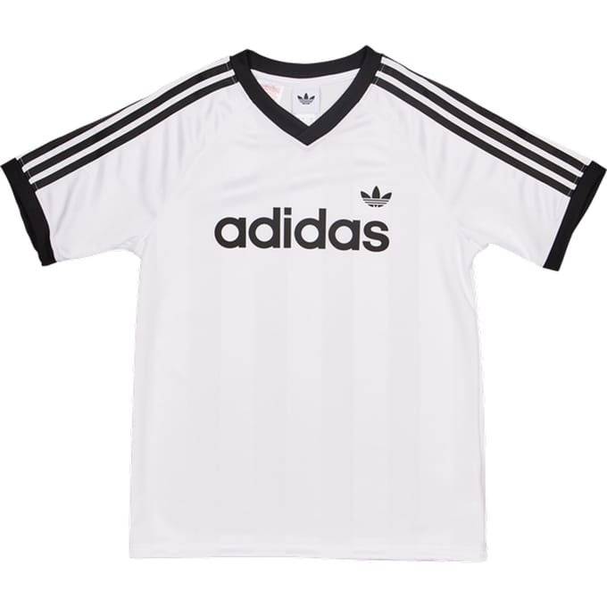 Adidas Loose Jersey T-shirts Kinder - Wit - Maat 123 - 129 CM - Poly Jersey