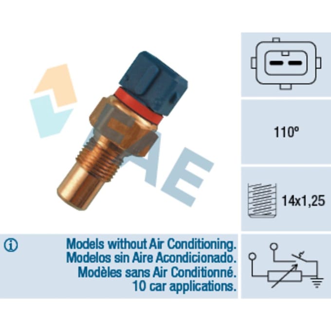 Temperatuursensor FAE 34090