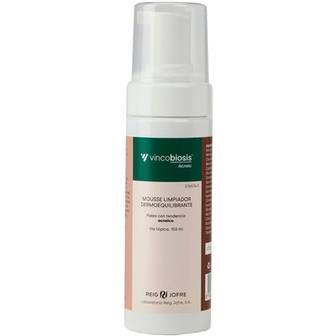 ​​VINCOBIOSIS ACNEIC dermobalancerende reinigingsschuim 150 ml​​