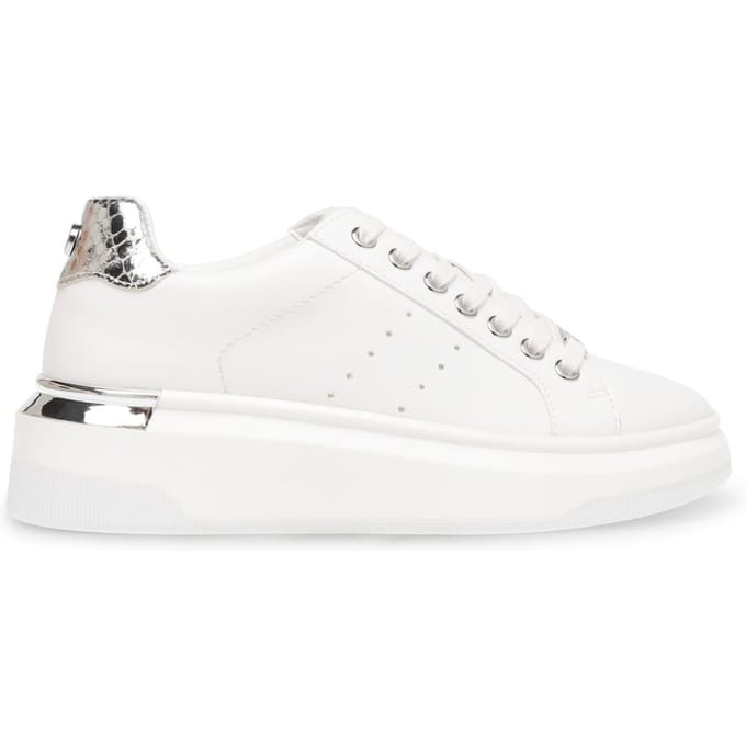 Steve Madden Glacial Sneakers White/silver Größe: 41 | Trainers Outlet | Damen | Weiß