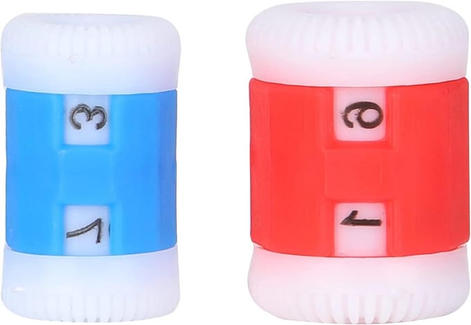 Breirijtellers Plastic - Steek Tellers - Rijen Tellen - Glad Veilig Ontwerp - Groot Klein - Willekeurig