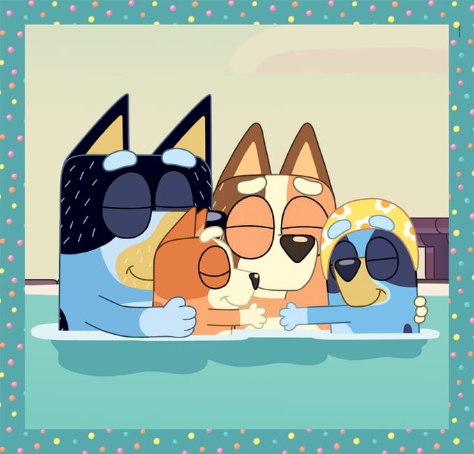 Clementoni Puzzle Bluey 2026 3x48 pieces 2D Puzzels
