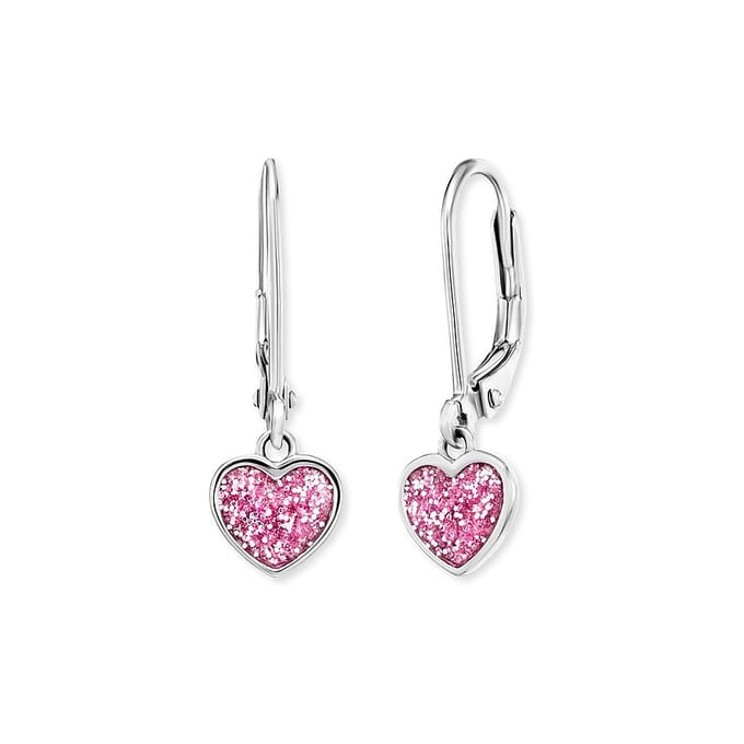 Engelsrufer Oorhangers KOL HEES-GLITTERHEART-H