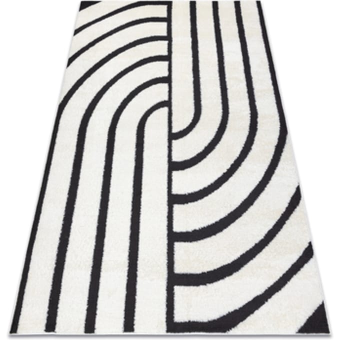 Kleden Rugsx Tapijt modern MODE 8631 geometrisch creme / 120x170 cm