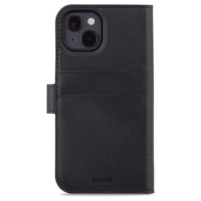Holdit Wallet Case Magnet Plus geschikt voor Apple iPhone 15 - Zwart