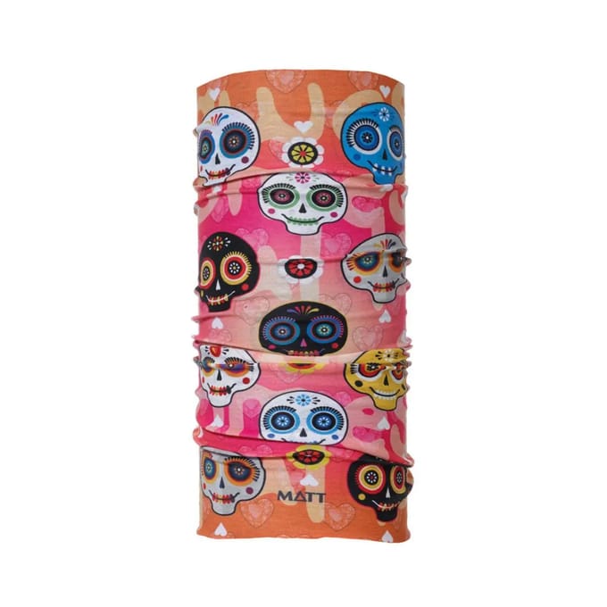 Microfiber Necktube Kind MATT Awesome Skull