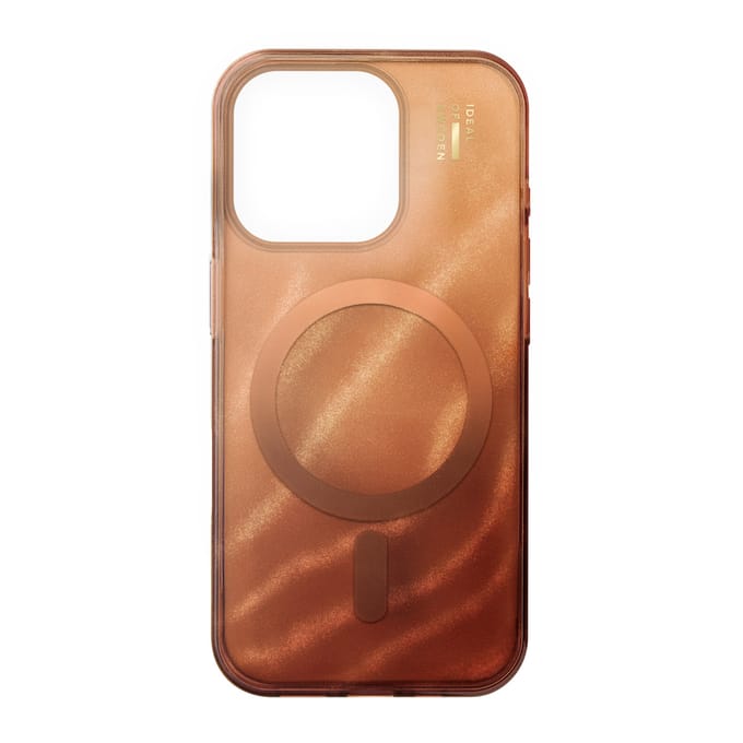 iDeal of Sweden Clear Case geschikt voor MagSafe geschikt voor iPhone 16 Pro - Mocha Mousse