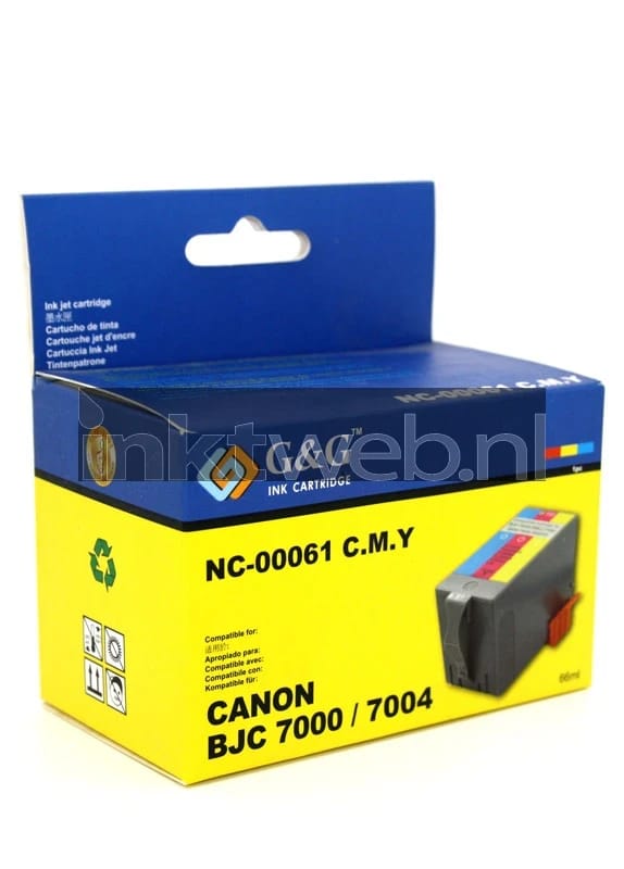 Huismerk Canon BCI-61C kleur (Huismerk (compatible))
