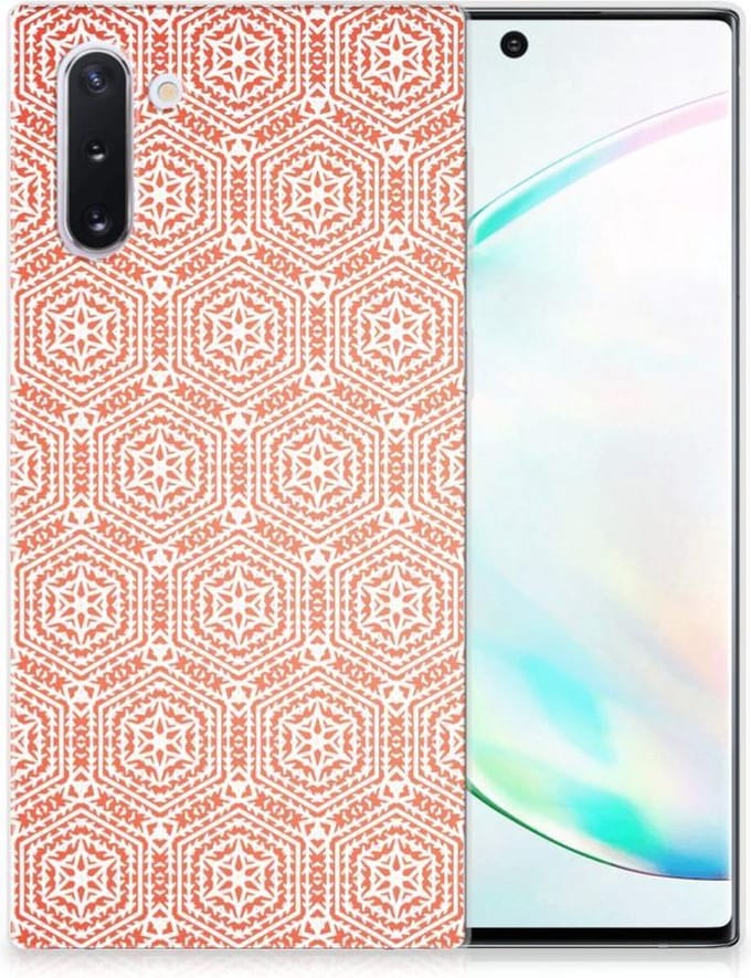 Samsung Galaxy Note 10 TPU bumper Pattern Orange