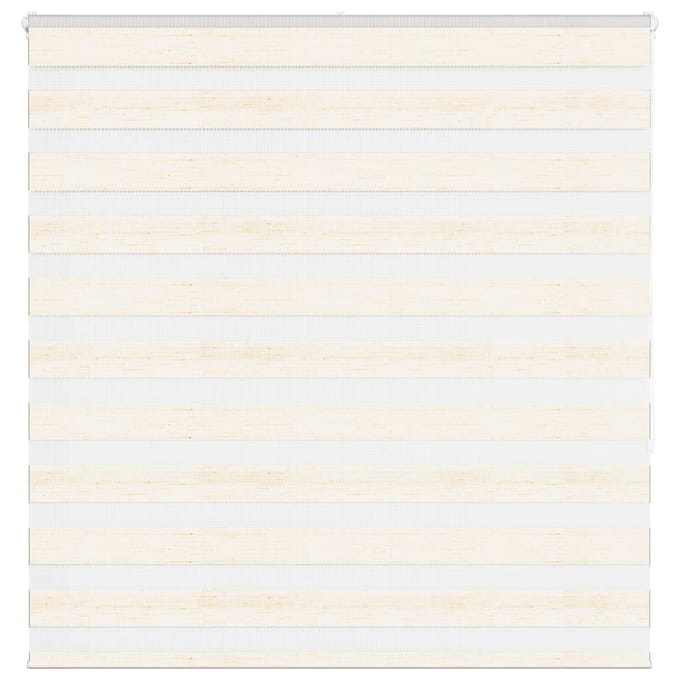 vidaXL - Zebra - Blind - 145x150cm - stofbreedte - 140,9cm - polyester - marmerbeige