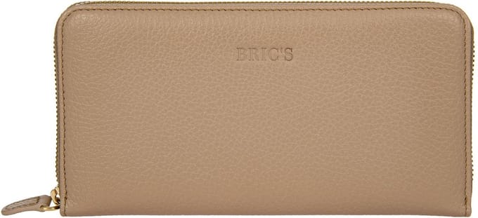 BRIC'S Leren Portemonnee Gondola Verbena Wallet Cameo Oud roze