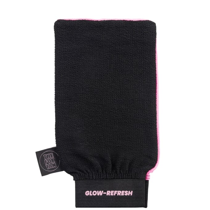 The Fox Tan Exfoliating Mitt – Scrub Handschoen voor Zelfbruiner & Dode Huidcellen