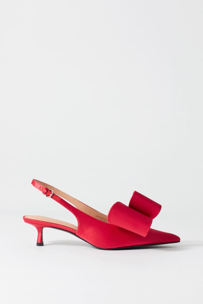 & Other Stories Cristel Kitten Heel Red Taglia: 36 | Tacchi Alti Outlet | Donna | Rosso