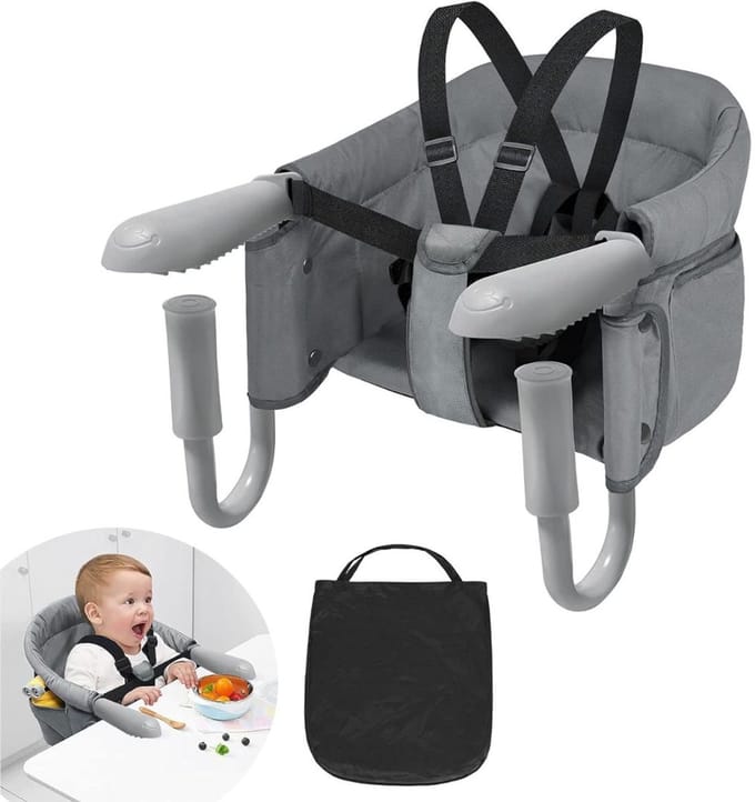 VELTRR® Kinderzetel - Eetstoel Baby 6 Maanden en Ouder - Kinder Eetstoel - Inklapbare Kinderstoel