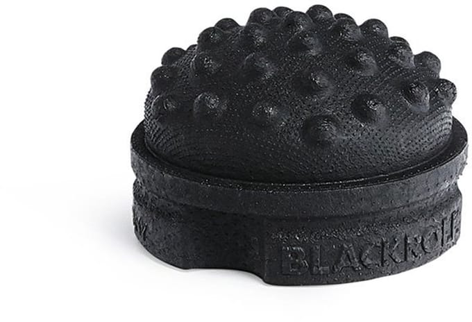BLACKROLL® TWISTER – Compacte fascia- & triggerpoint-massagebal – Met noppenstructuur – Voor diepe spiermassage & ontspanning – Zwart