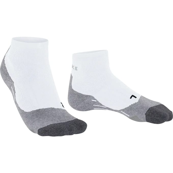 FALKE PL2 Short anti-blaar katoen functioneel materiaal paddelsokken heren wit - maat 46-48