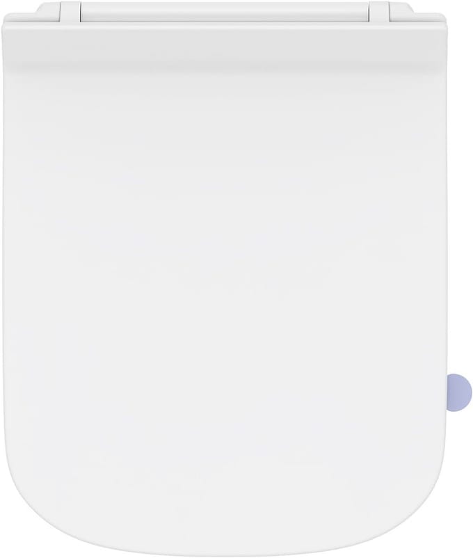 Toiletdeksel met Softclose en Quick-Release Functie - Vierkante Duroplast Wc-bril - Gemakkelijk te Reinigen