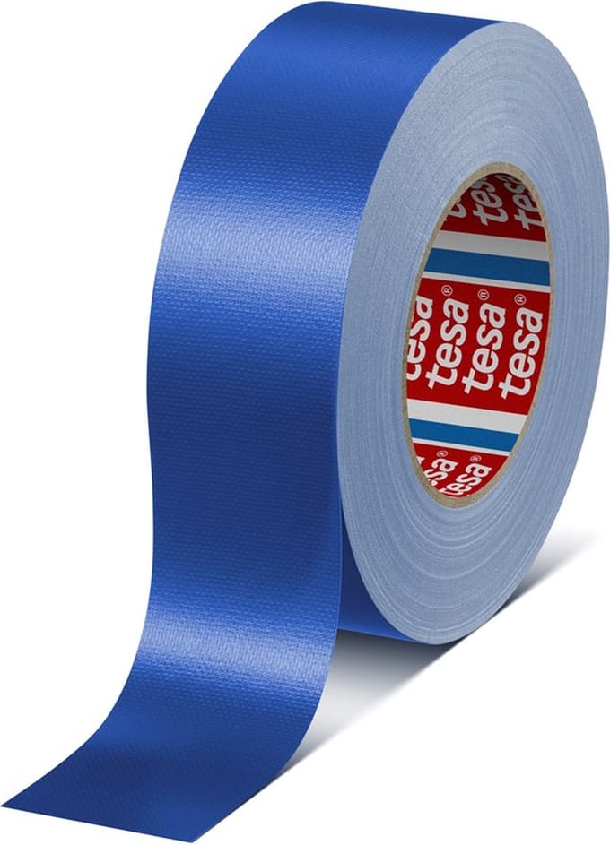 Tesa 4688 ducttape blauw 50mm x 50m