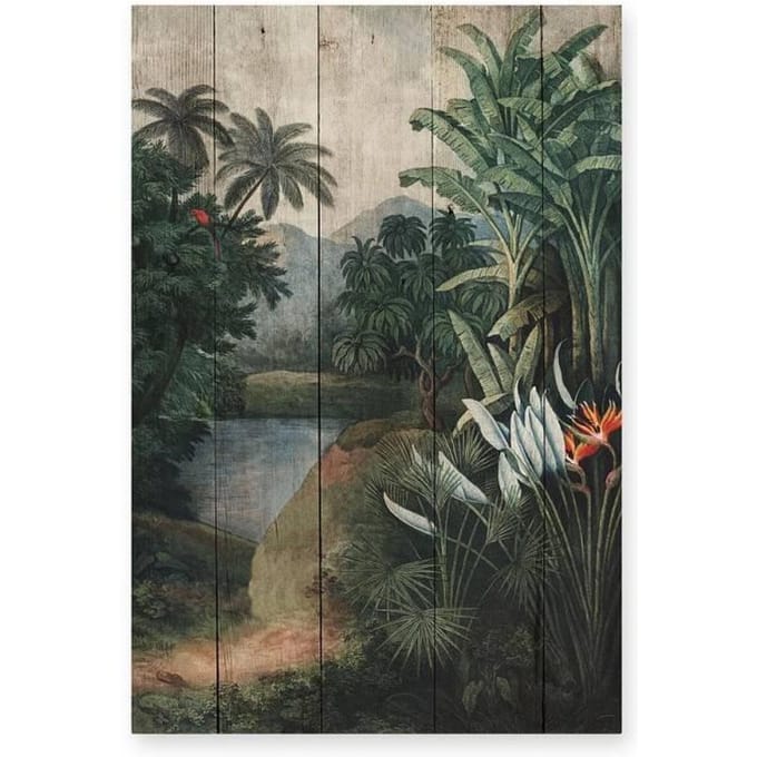 Wanddecoratie Tropical Jungle | Tierra Bella