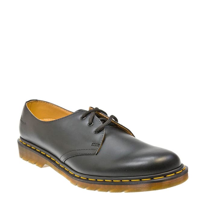Dr. Martens 1461 Glad Leer Oxford Zwart Unisex Laarzen 11838002 38 black