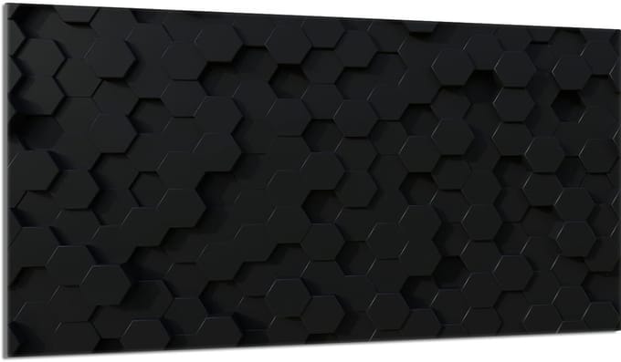 TMK ArtDeko - Serie - Glazen Beschermplaat - 90x52 cm - Veelzijdig