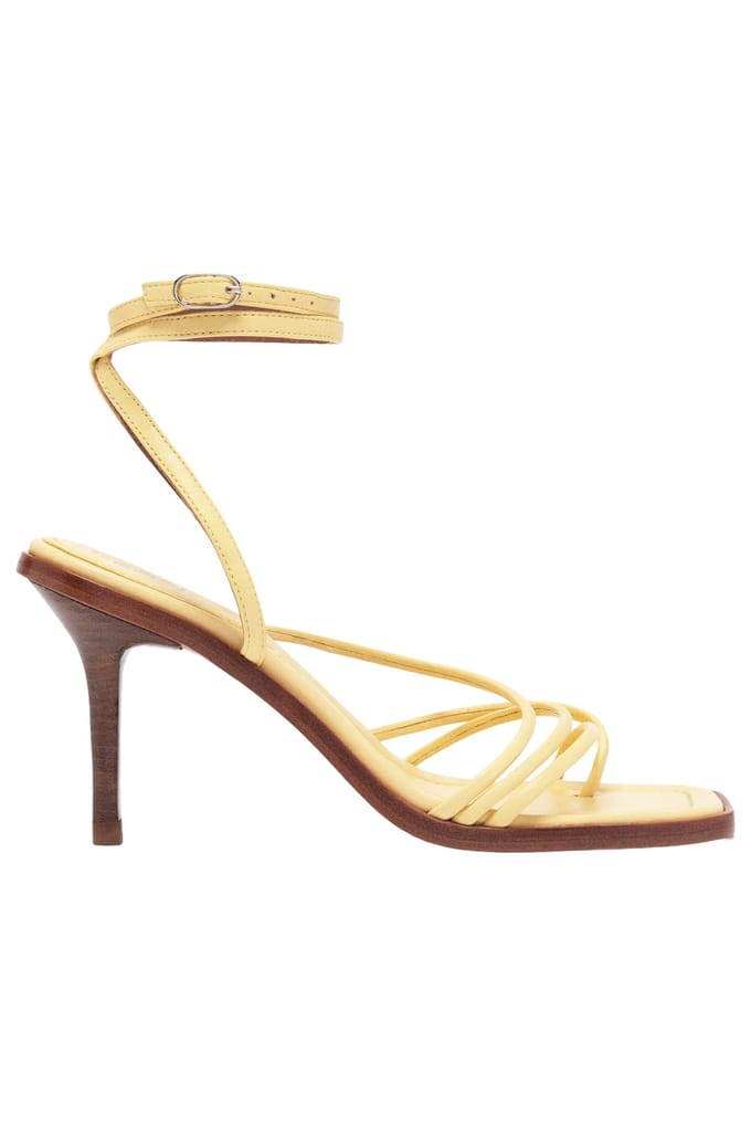 BA&SH Sandales Cammelie Jaune Taglia: 37 | Infradito Outlet | Donna