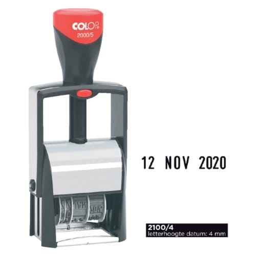 Datumstempel Colop Heavy Duty 2100/4 Classic Line Nederlands