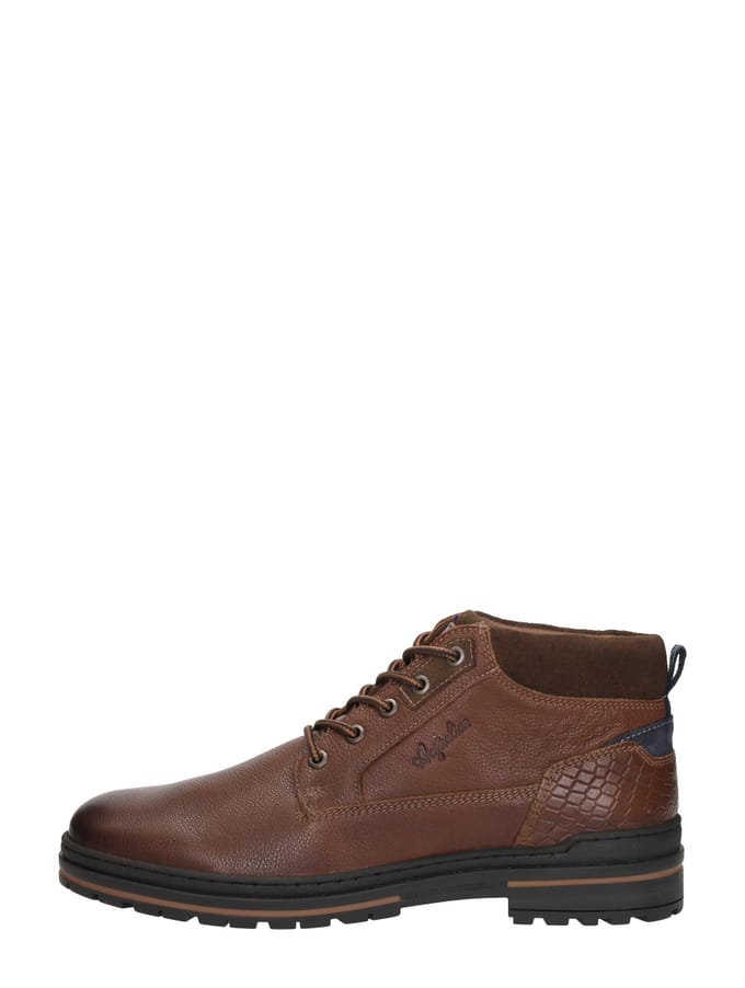 Australian Middelburg Veterschoenen cognac Leer - Maat 48