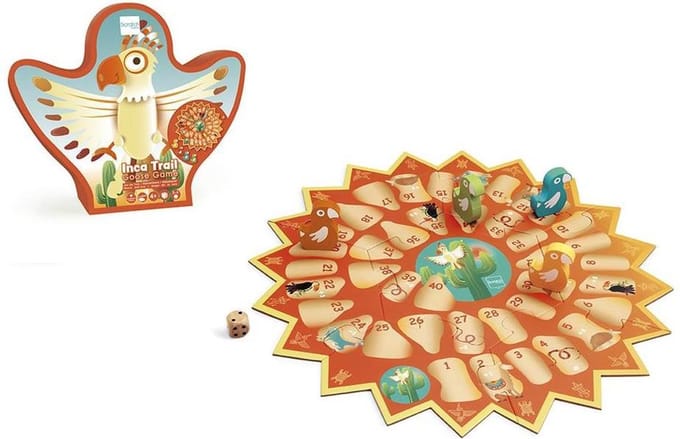 Scratch - Scratch Ganzenbord Spel Inca Trail