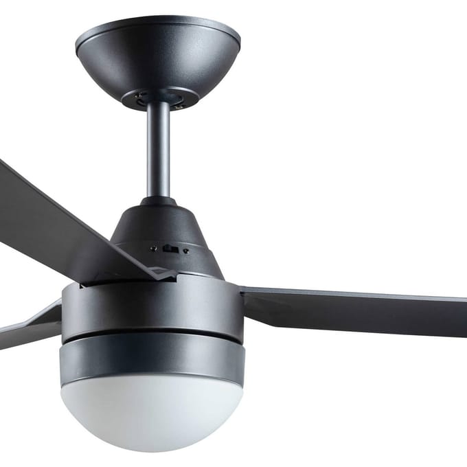 Beacon Lighting Plafondventilator met licht Megara titan 122 cm stil