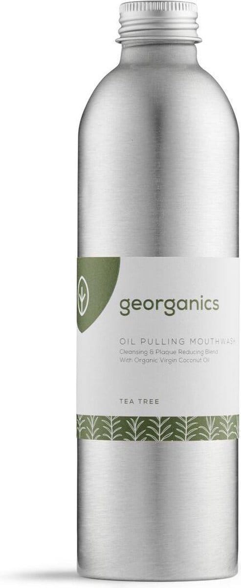 Georganics - Organic Oil Pulling Mondspoeling – Tea Tree 275 ml