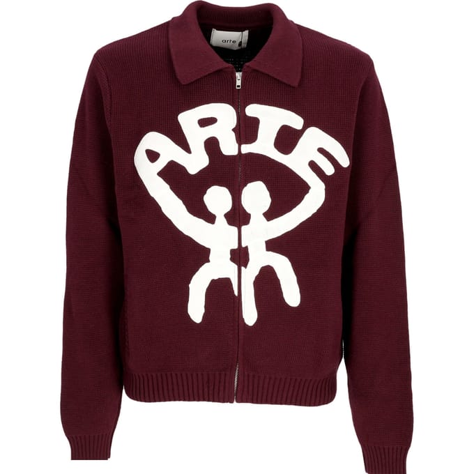 Cardigan Man Allemaal samen Cardigan Bordeaux