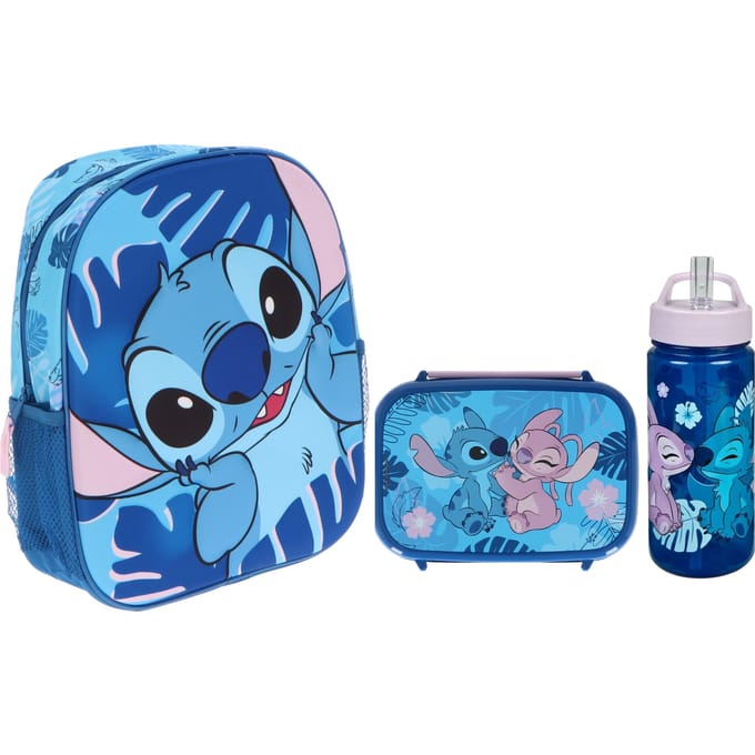Lilo & Stitch schoolset; rugzak en lunchset