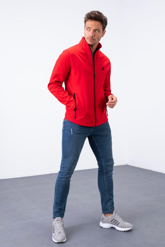 Heren Effen Scuba Ritsjacks